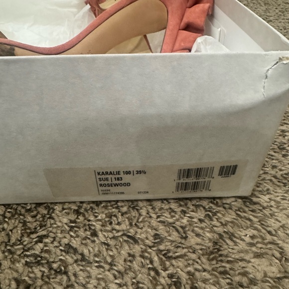 Jimmy Choo Pink Ruffle Sandals - Picture 5 of 7